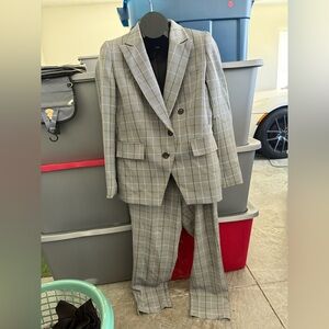 Gray Plaid Suit p37